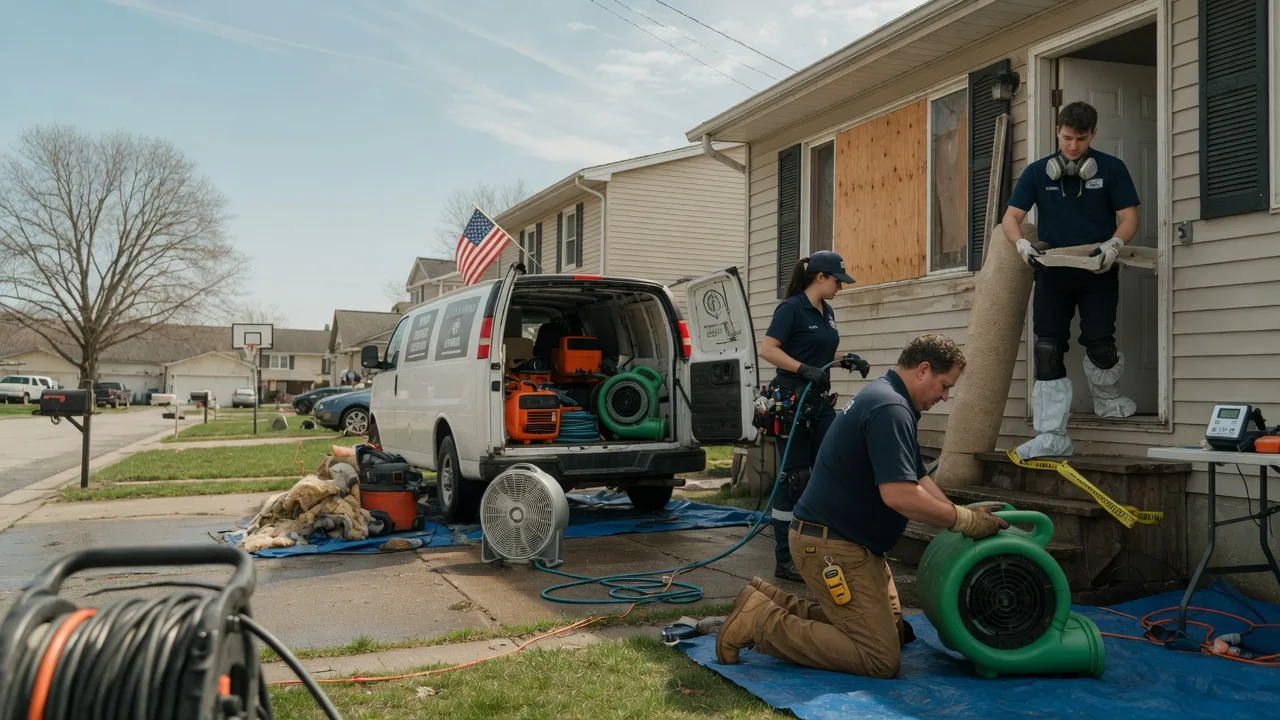 Water Damage Restoration in Denton, GA near me